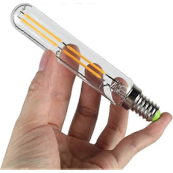 2 Pakke 4W T20 Led Filamentpære E14 Edison Liten Sokkel Varmhvit 2700K p202411261373 s202412241348