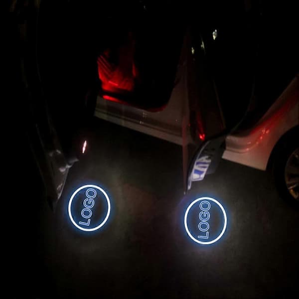 LED-dörrlogoprojektor välkomstlampa för Golf mengxi