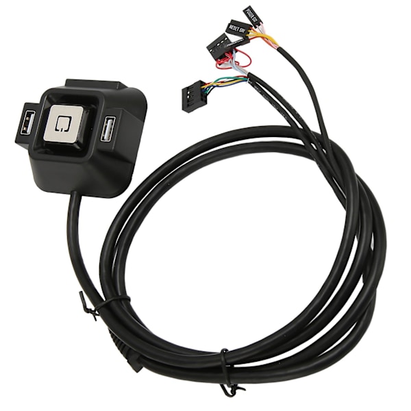 PC Power Switch 1,2 m Lang USB Interface Udvidelse Plug and Play Nem Betjening PC Power Knap til Stationær Computer