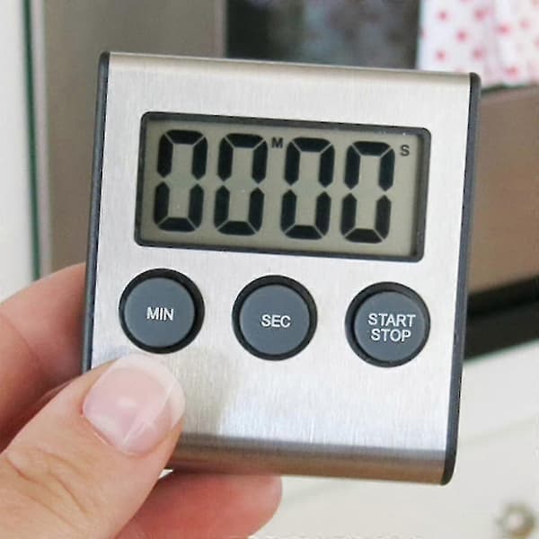Järnskal Timer Kök Kylskåpsmagnet Tidspåminnelse Timer -