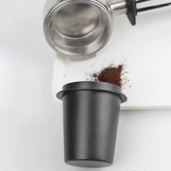 58/53/51mm Kaffe Dosering Kopp Sniffing Mugg for Espressomaskin Slitesterk Rustfritt Stål Kaffe Dosering Kopp SMTX