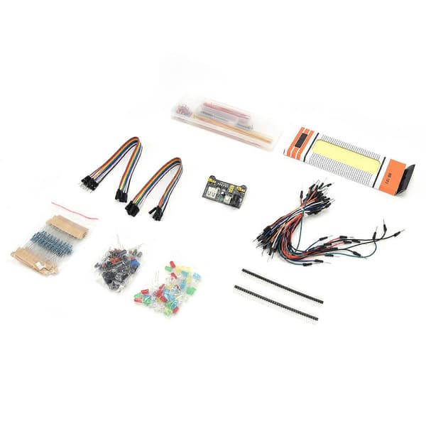 Komponentsæt Starter Elektronikpakke 830?Huls Breadboard DIY Værktøj til R3