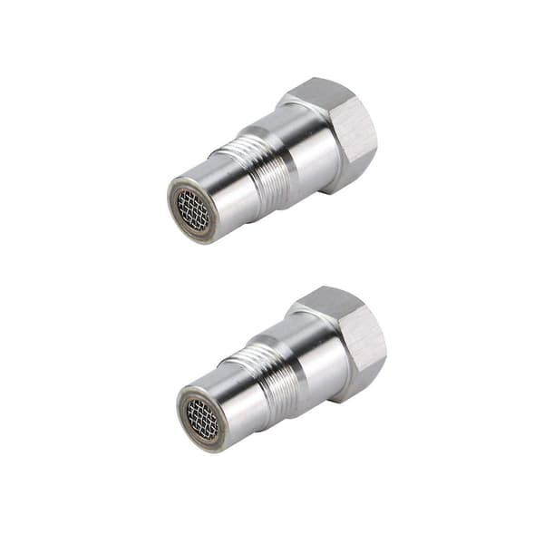 2 st Oxygen O2-sensoravståndsskydd Adapter Bung Katalysator Konvertering Fix Kontrollera Motorlampa