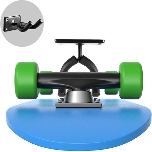 Skateboard vegghenger, (1 sett-svart