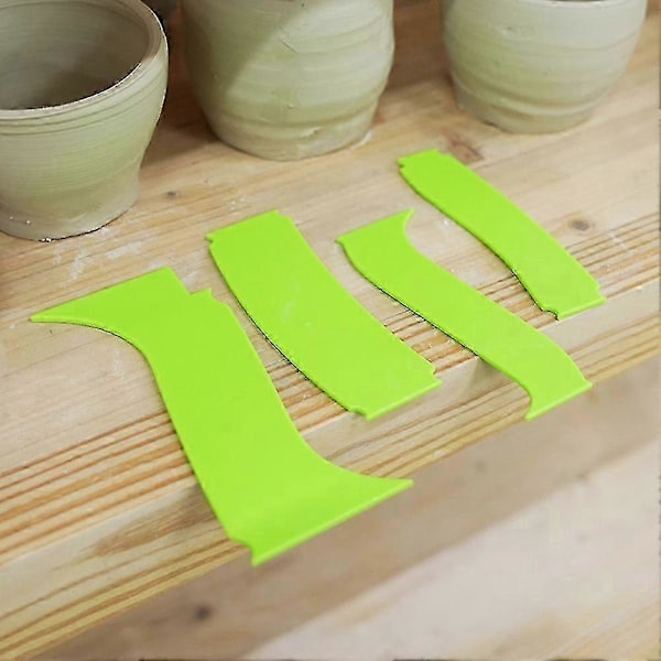 14 stk. Keramik Kunst Plastik Skraber Skærer Multi-spec DIY Keramisk Tekstur Hjælpe Ler Trimning Skulptur Formningsværktøjer