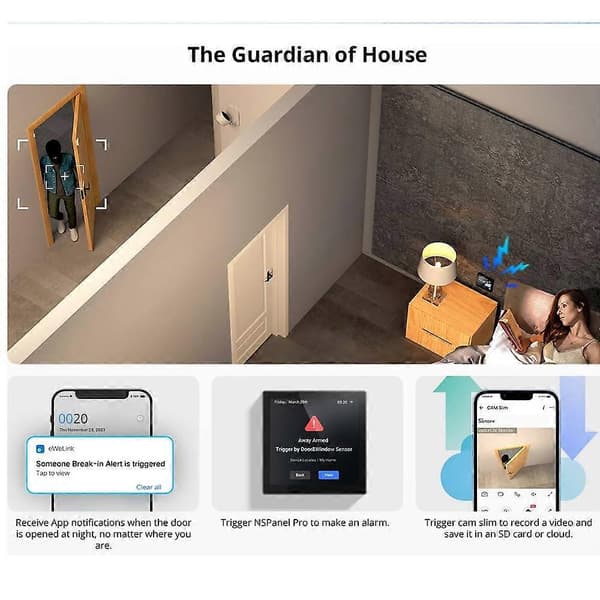Sonoff Zigbee Vindue/dør Sensor SNZB-04P Dørkontakt Magnet Sensor Arbejd Med Ewelink ZBBridge Alexa Zigbee2mqtt Home Assistant