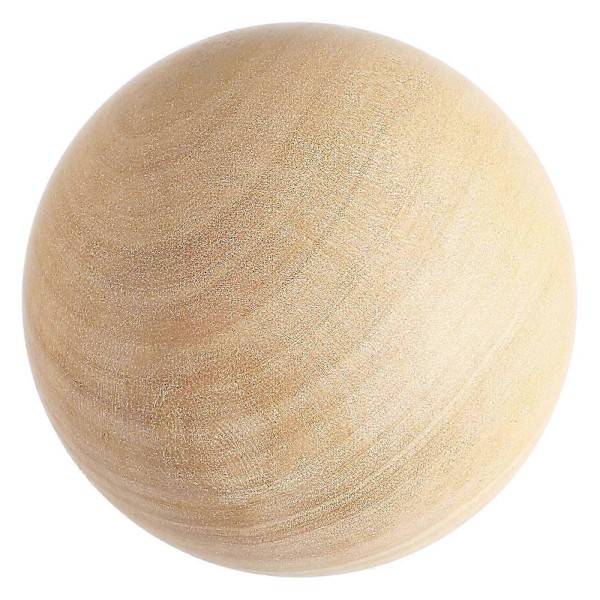 9CM Solid Treball Rund Ball Håndlagde DIY Tilbehør Malt Ball