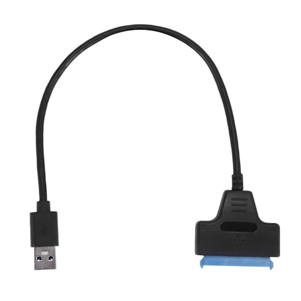 USB 3.0 til 2,5 tommer SATA Harddisk Adapterkabel SDD SATA til USB 3.0 Konverter - Sort