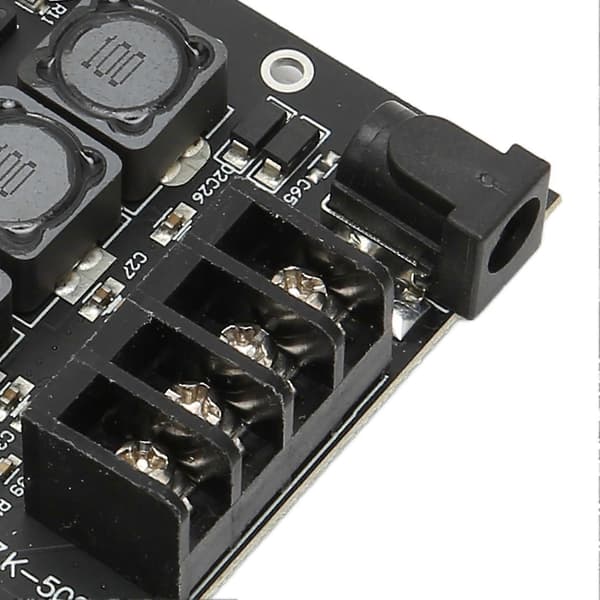 Bluetooth Forsterkermodul 2 Kanal Høy Effekt Digital AUX Lydforsterker Mottakerkort for Bass Diskant Kontroll