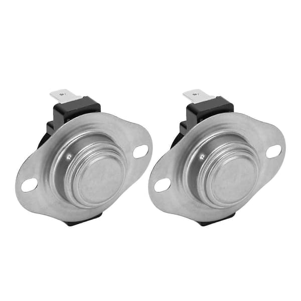 2 st Snap Disc Temperatur Switch Bimetall Ingenjörsplast 25A Termostat för Motor Vattendispenser 250V 75