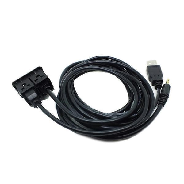 1,5M Marine Dash Flush Mount 3,5 mm AUX USB-port Panel Forlengelseskabeladaptere