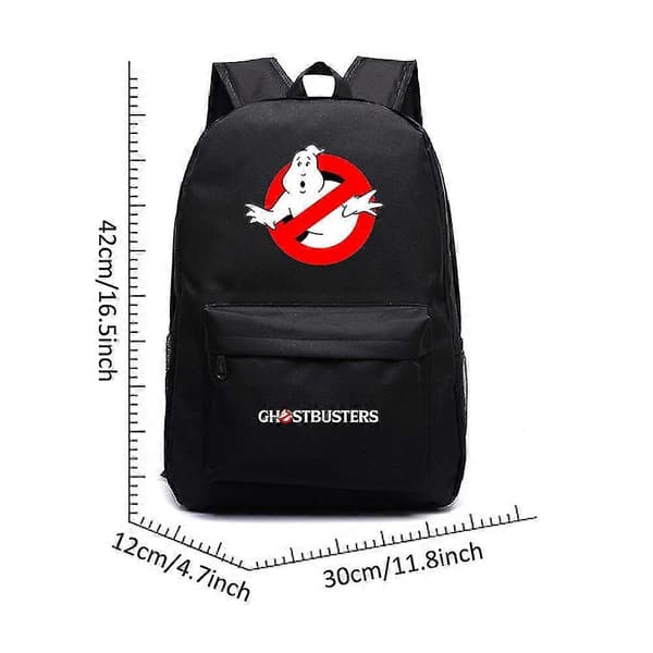 Ghostbusters Barn Ryggsäck Casual Axelväska Studenter Skolväska Reseryggsäck