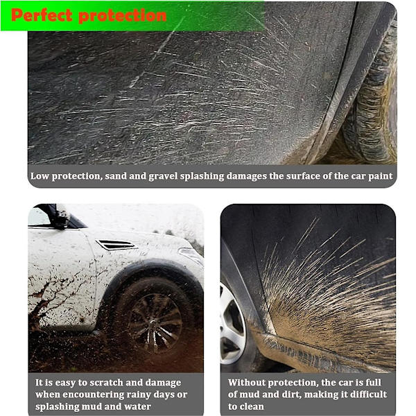 Stänkskydd för bilhjul 2024 Mud Flaps Splash Guards MudFlaps Fram Bak TPE Mudguards Skydd