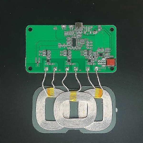 20w 12v 5v 2a Trådløs Hurtiglader Ladesender Modul