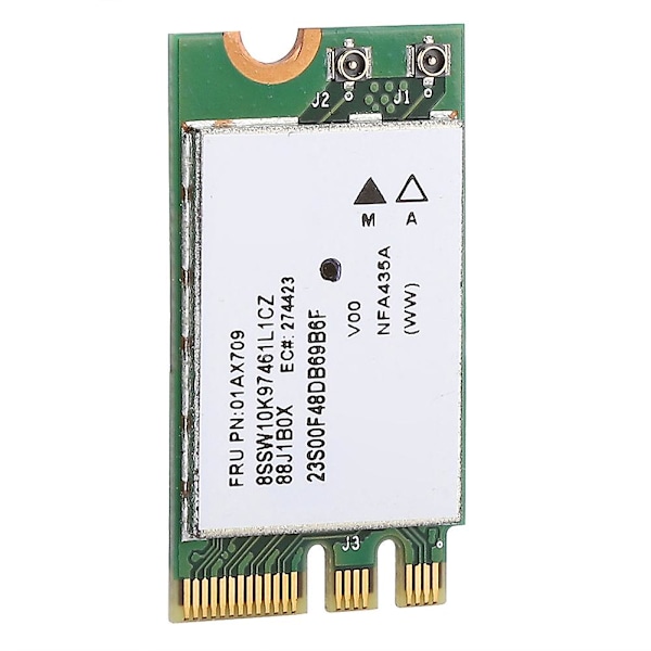 Dual Band Trådløst Netværkskort til Lenovo IdeaPad - 2.4G+5G QCNFA435 M.2 Interface