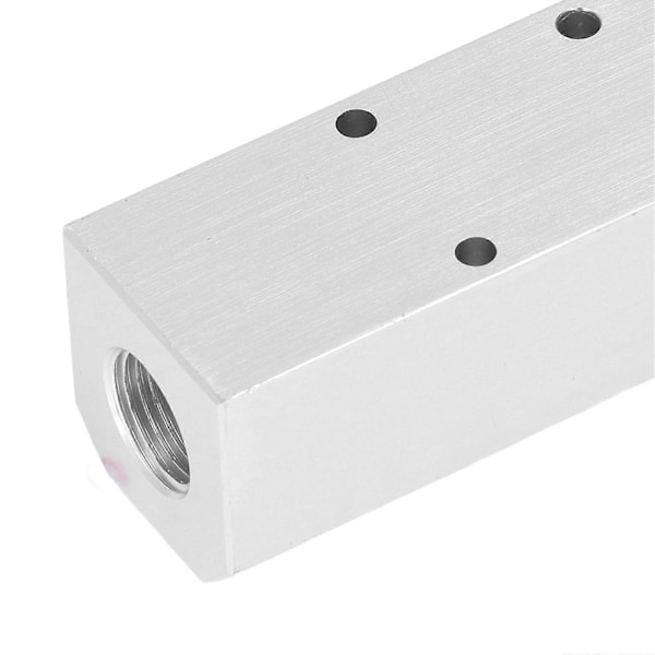 Luftfördelare Stort Flöde Aluminium Pneumatiskt Block 40x40mm G1/2 Inlopp G1/4 Utlopp SY40-02-3F YEMAA