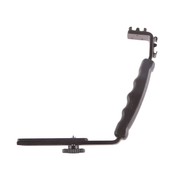 Blitzkamera L-brakett Side Hot Shoe Mount (1 stk, Svart)