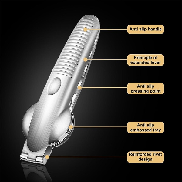 Portabel Nötknäppare Kastanjeklipp, Rostfritt Stål Kastanjeskalare Verktyg Valnötsknäppare, Multifunktionell