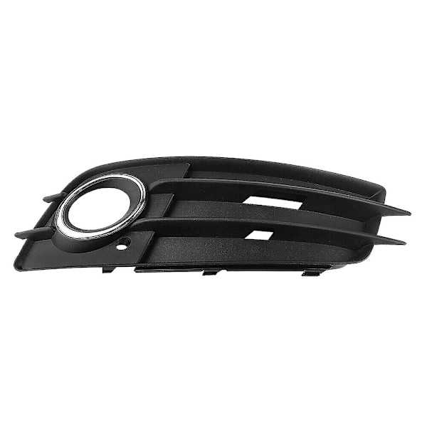 Højre Side Mat Sort Tågeforlygte Grill Krom Ring Bumper til - A4 B8 S4 2008-2012 8K0807682C