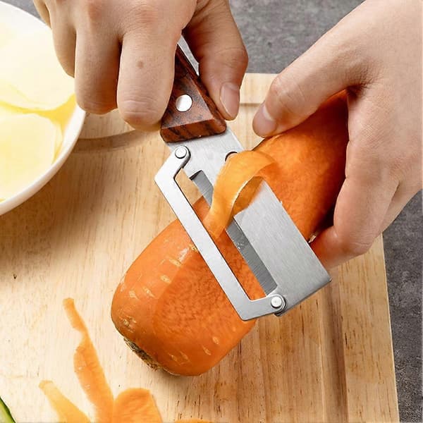 Multifunksjonell Skreller Flaskeåpner Rustfritt Stål Skarp Ergonomisk Håndtak Design