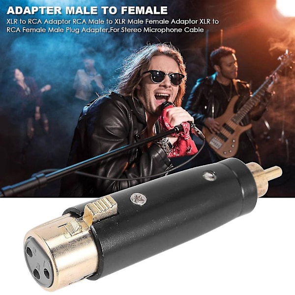 Xlr Til Rca Adapter Rca Han Til Xlr Han Hun Adapter Xlr Til Rca Hun Han Stik Adapter, Til Ster