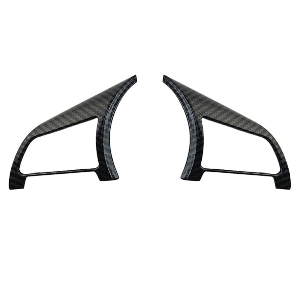 2 stk karbonfiber rattlist deksel Trim for Sentra 2020 2021