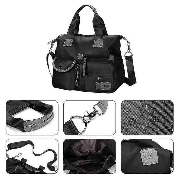 Vanntett - Crossbody i nylon, skulderveske