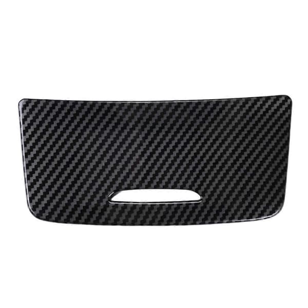 Bil Centerkonsol Vandkopholder Panel Trim til GLA CLA A-Klasse W176 2013-2018 LHD ABS Carbon Fi