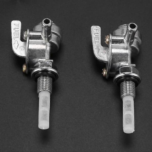 2x Universal bensinventil Bensinbryter for Generator Gasmotor Brennstofftanker