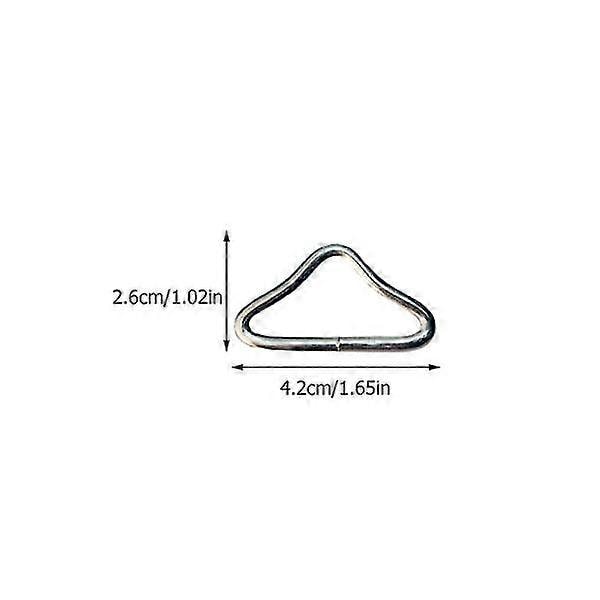 20 stk. Trampolin Spring Seng Bungee Seng Mesh Klud Spænde Trekant Ring Dele z