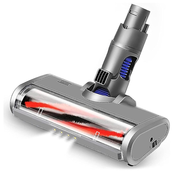 Electric Turbo Roller Brush For V6 Dc58 Dc59 Dc61 Dc62 Quick Release Brush With Led Light For Carpe