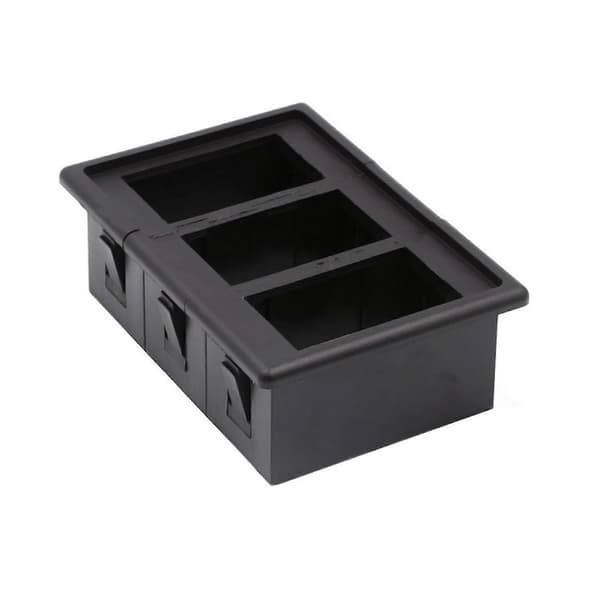 Cs-429a2 Bryterpanel Vanntett Enkel Å Installere Abs 3-spors Usb Bryterpanel For Bil