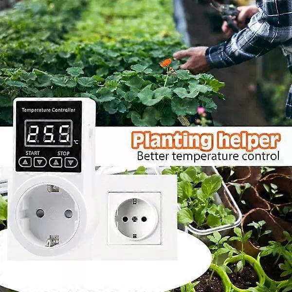 Digital termostat temperaturkontrolstik, varmetermostat med NTC-probe