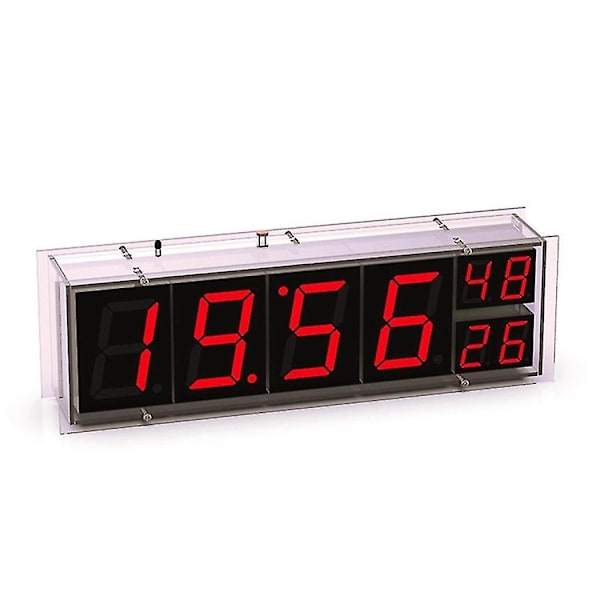 Esp8266 Wifi Klokke Nettverkstidsinnstilling Digitalt Display Led Dot Klokke Rød Grønn Tidsvisning