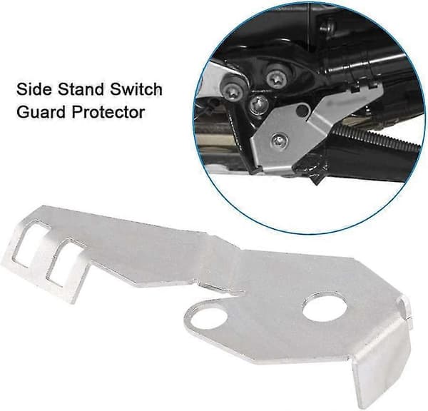 Side Stand Switch Guard, Sølv Beskyttende Rustsikker Motorsykkel Tilbehør Robust For Reparasjon