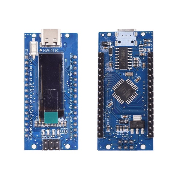 Nanov3.0 Atmega328p Förbättrad Version Ch340c Modul Utvecklingskort Vin6-12v Dc Strömförsörjning
