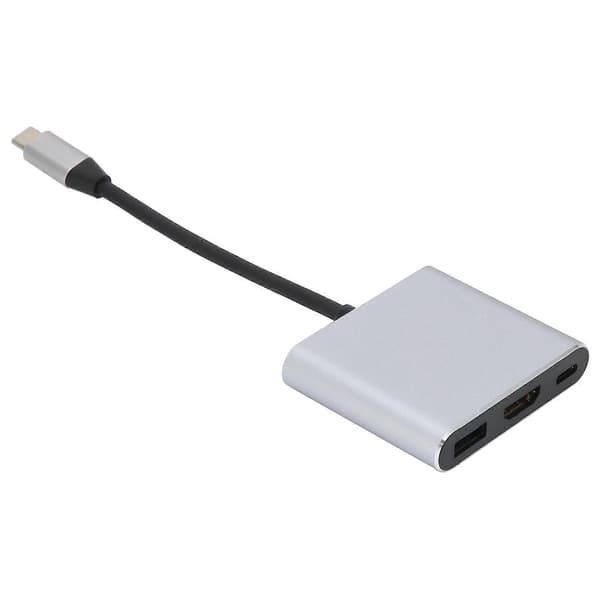 3 i 1 TypeC Dokkingstasjon TypeC til HD Multimedia Interface USB 3.0/TypeC Adapter