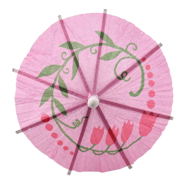 144 kpl Värillinen kukkapaperi Pieni sateenvarjokyltti Hedelmäkyltti Cocktailkyltti Baaritarvikkeet Hedelmälautanen Dri