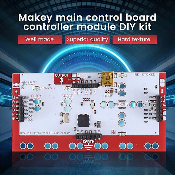 1 Sæt til Makey Hovedkontrolkort Controller Modul DIY Kit med USB-kabelclips til Makey Praktisk