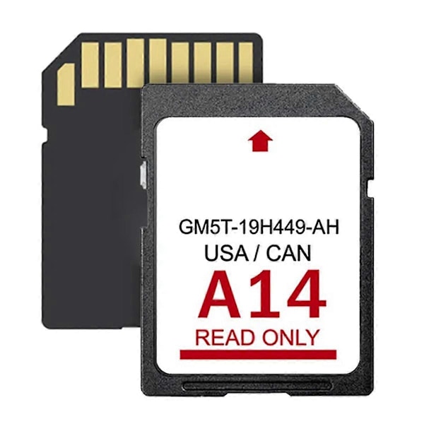 Senaste 2023 A14 Navigationskort GM5T-19H449-AH Kartkort för GPS-kartuppdatering Sync USA/Kanada Kartor SYNC Navigationssystem