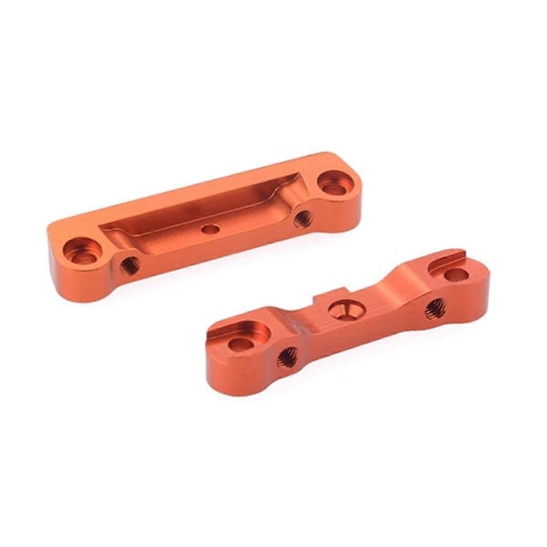 Metallinen taka-alatukivarren kiinnike 8045 1/8 08423 08425 08427 9020 9072 9116 9203 RC-auton osille, oranssi