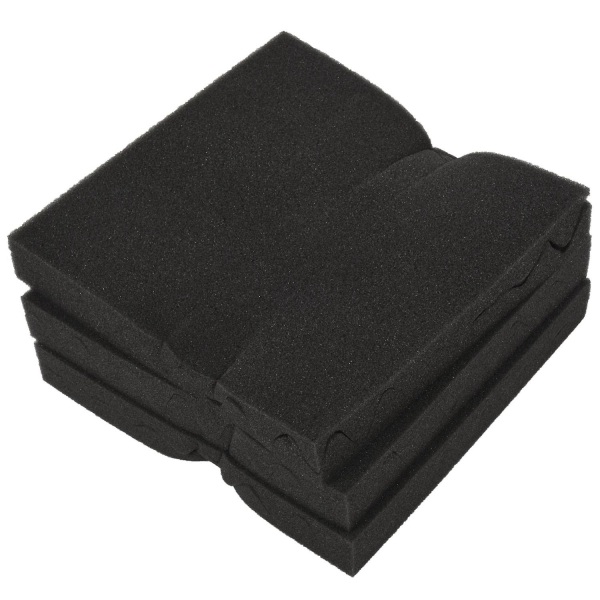 6pcs 30x30x4cm Soundproofing Acoustic Foam Tiles Noise Sound-absorbing