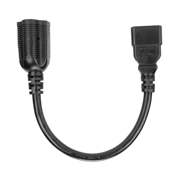 IEC Strømadapter 0,3 meter IEC320 C20 til 5?15R/5?20R AC Strømadapter US Plugg 125?250V
