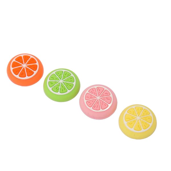 4 st Tumgreppskydd för Switch, Mjuka Silikon Bekväma Joystickskydd Tumspaksskydd för Switch Lite