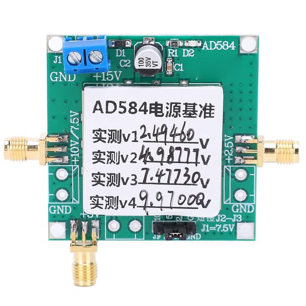 Høj Præcision AD584 Spændingsreference Modul - 2.5V/5V/7.5V/10V