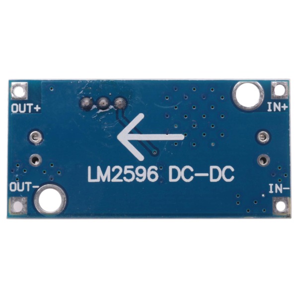 2x 48V Justerbar Spänningsreducerande Modul, DC-DC, LM2596HV Ingång, 4.5-60V Strömmodul