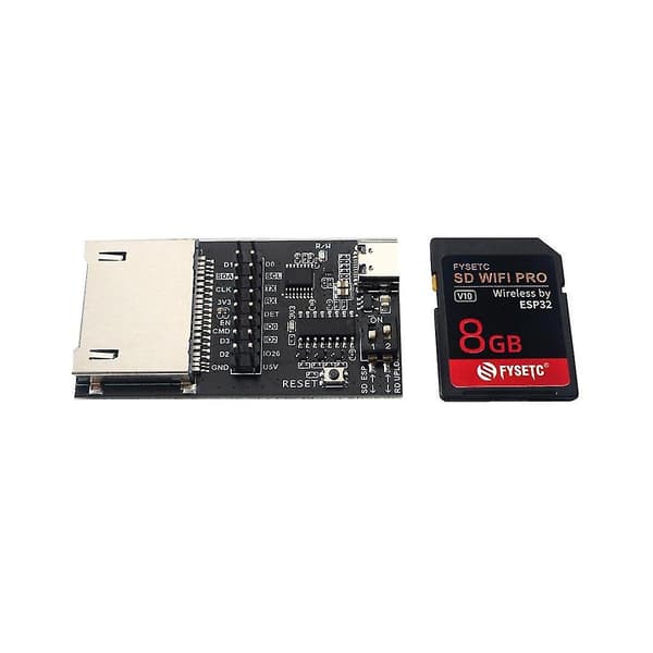 Sd Wifi Pro Trådlös Sändningsbas På Esp32 Med 8gb Kort, Uploader Stöd Websever För 3d P