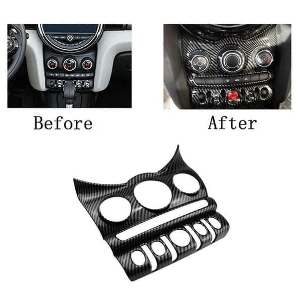 Bil Klimaanlegg CD Panel Deksel Trim Ramme Passer for Mini Cooper