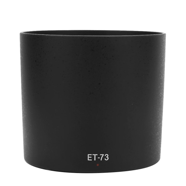 Et-73 muovinen musta kameran kiinnityssuoja sopii Canon Ef 100mm F/2.8l Macro Is Usm -objektiiviin