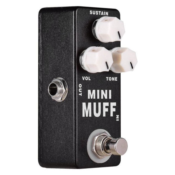 MOSKY Mini Muff Fuzz Distortion Elgitarr Effektpedal